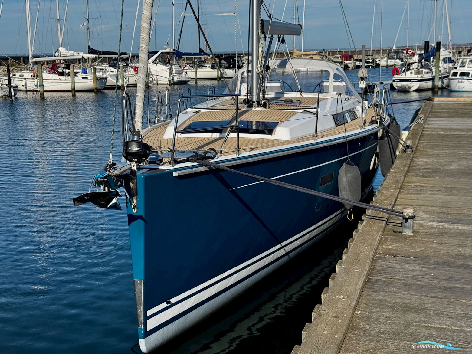 Hanse 455 Sailingboat 2017, with Volvo Penta D2-55 engine, Denmark