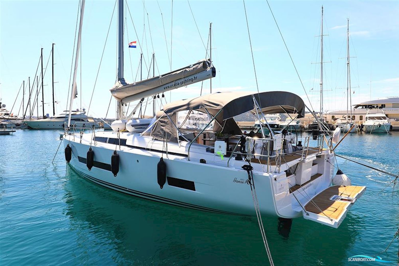 Hanse 460 Sailingboat 2022, with Yanmar 4JH57 engine, Croatia
