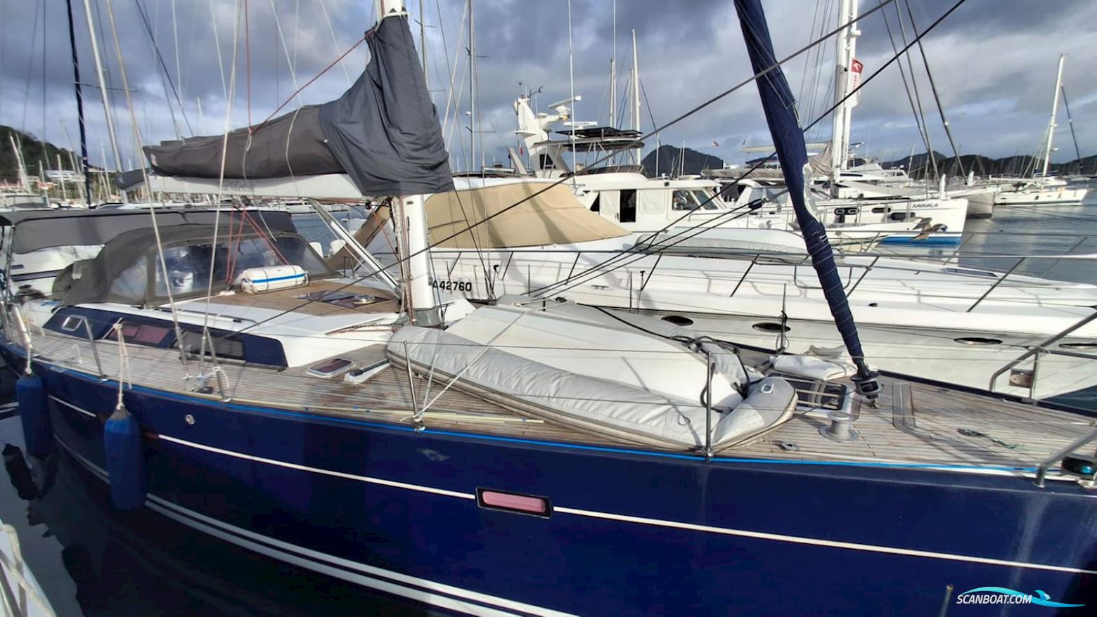 Hanse 540e Sailingboat 2008, with Yanmar 4JH3-Hte engine, Martinique