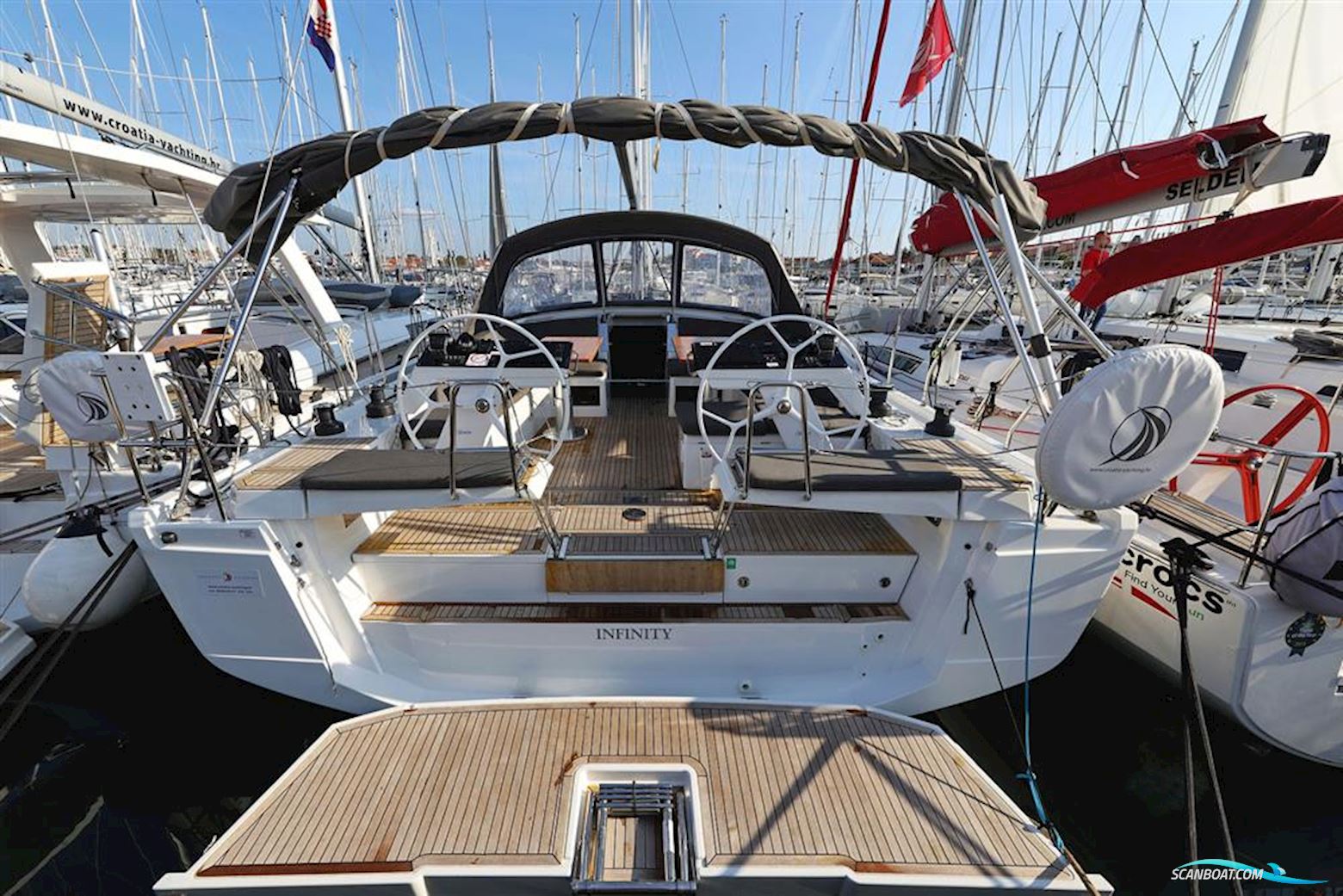 Hanse Yachts 460 Sailingboat 2023, with Yanmar 4JH80 engine, Croatia