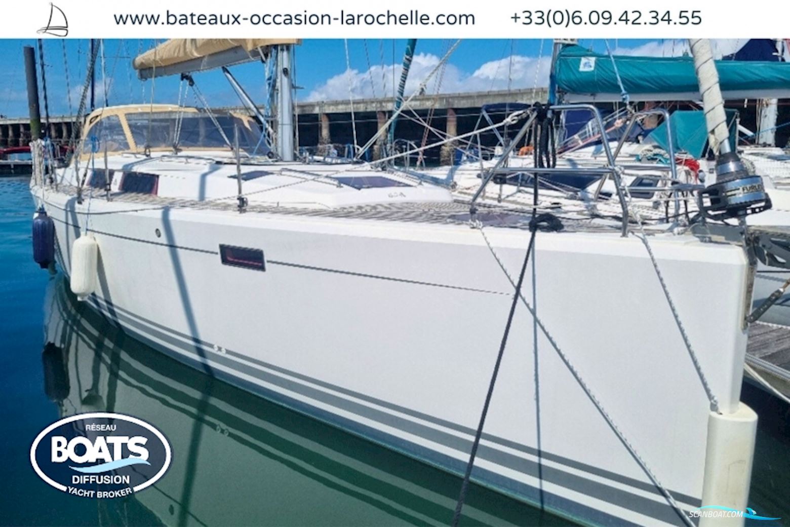 Hanse Yatchs Hanse 415 Sailingboat 2013, with Volvo engine, France