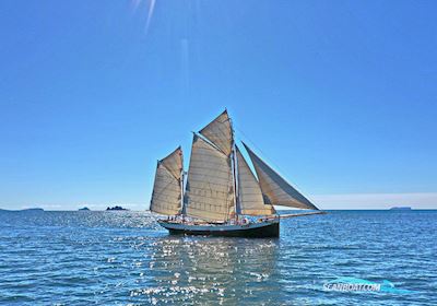 Haringlogger Sailingboat 1915, with Scania Vabis DS11 engine, The Netherlands