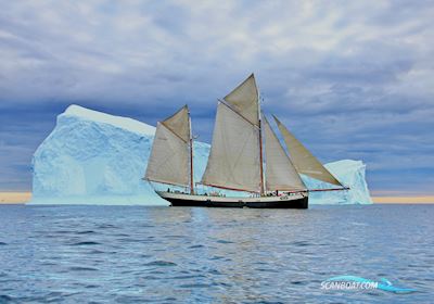 Haringlogger Sailingboat 1915, with Scania Vabis DS11 engine, The Netherlands