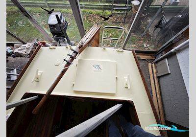 Hatecke 20ziger Jollenkreuzer Sailingboat 1960, with Yamaha 60 ML engine, Germany