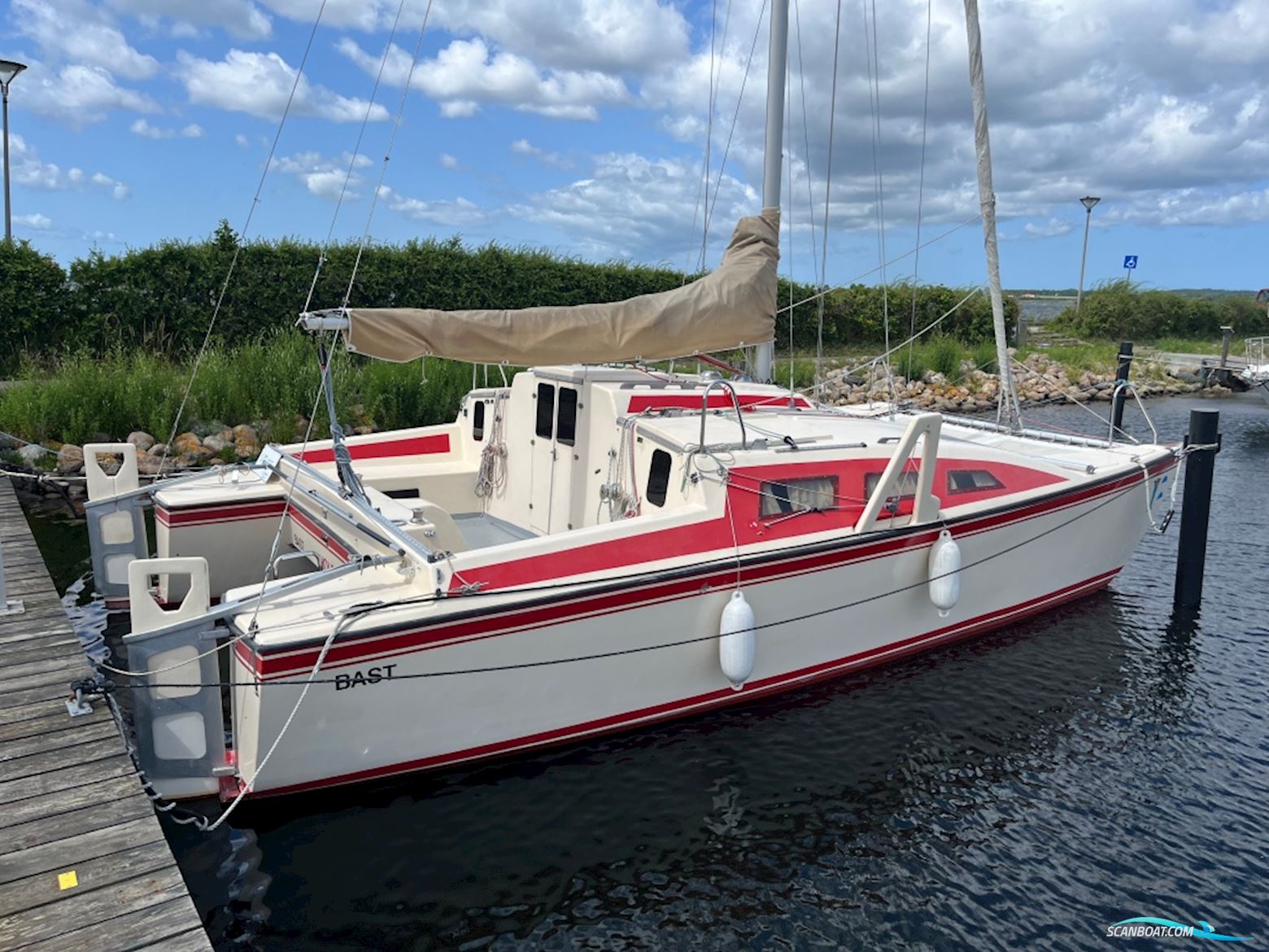 Havcat 27 C - Solgt/Sold Sailingboat 1981, with Suzuki engine, Denmark
