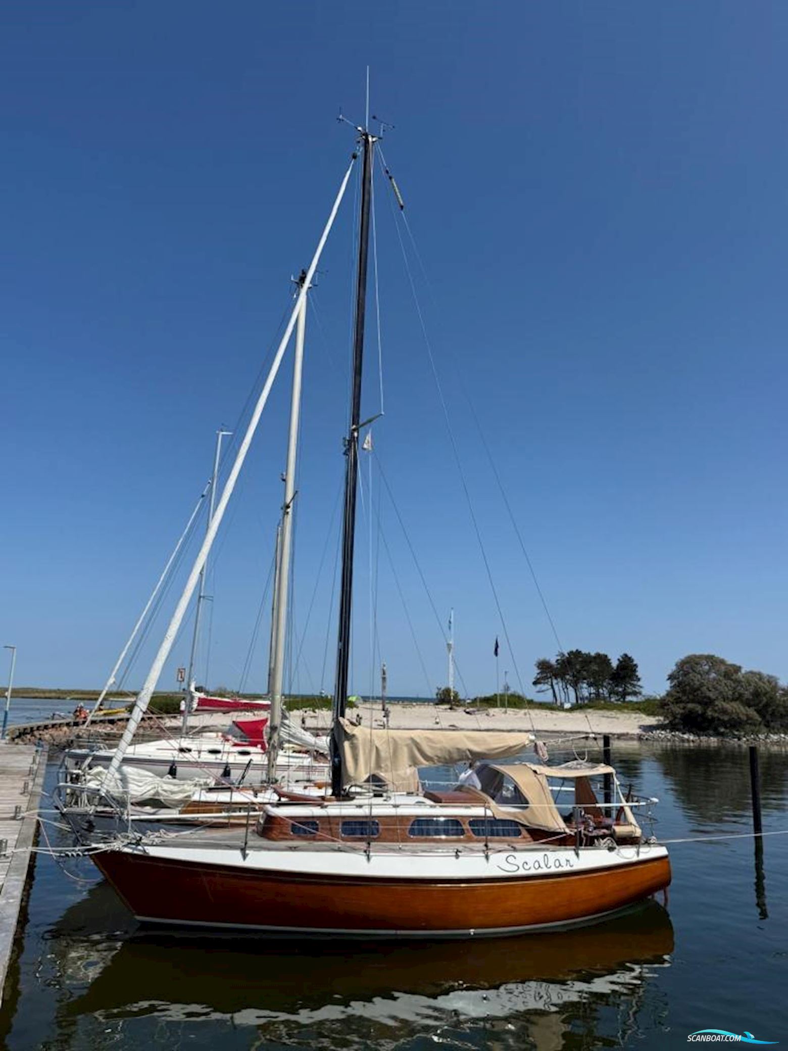 Henningsen & Steckmest Scalar28 Sailingboat 1973, with Yanmar engine, Germany