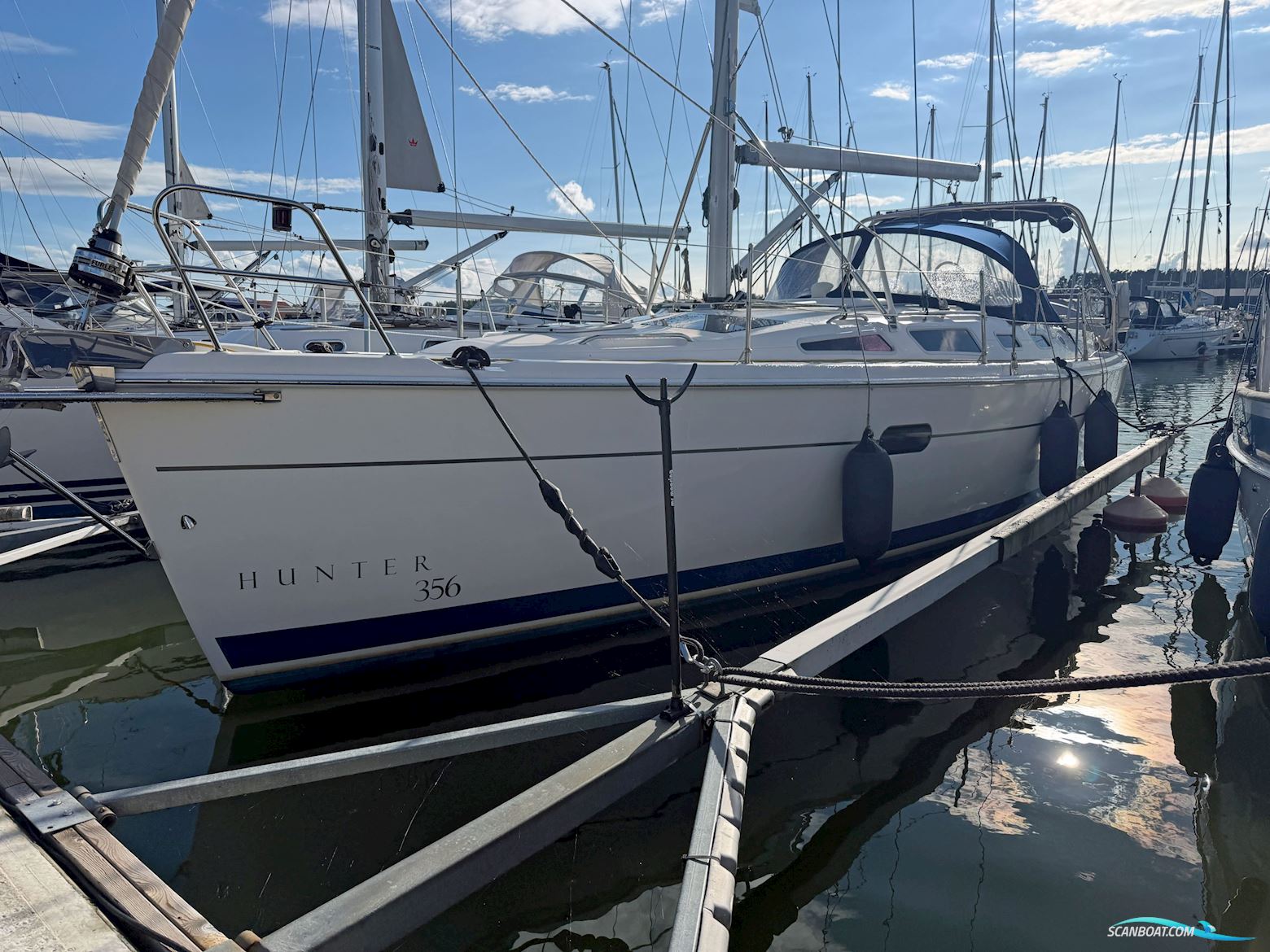 Hunter 356 Sailingboat 2003, with Yanmar 3GM30F engine, Sweden