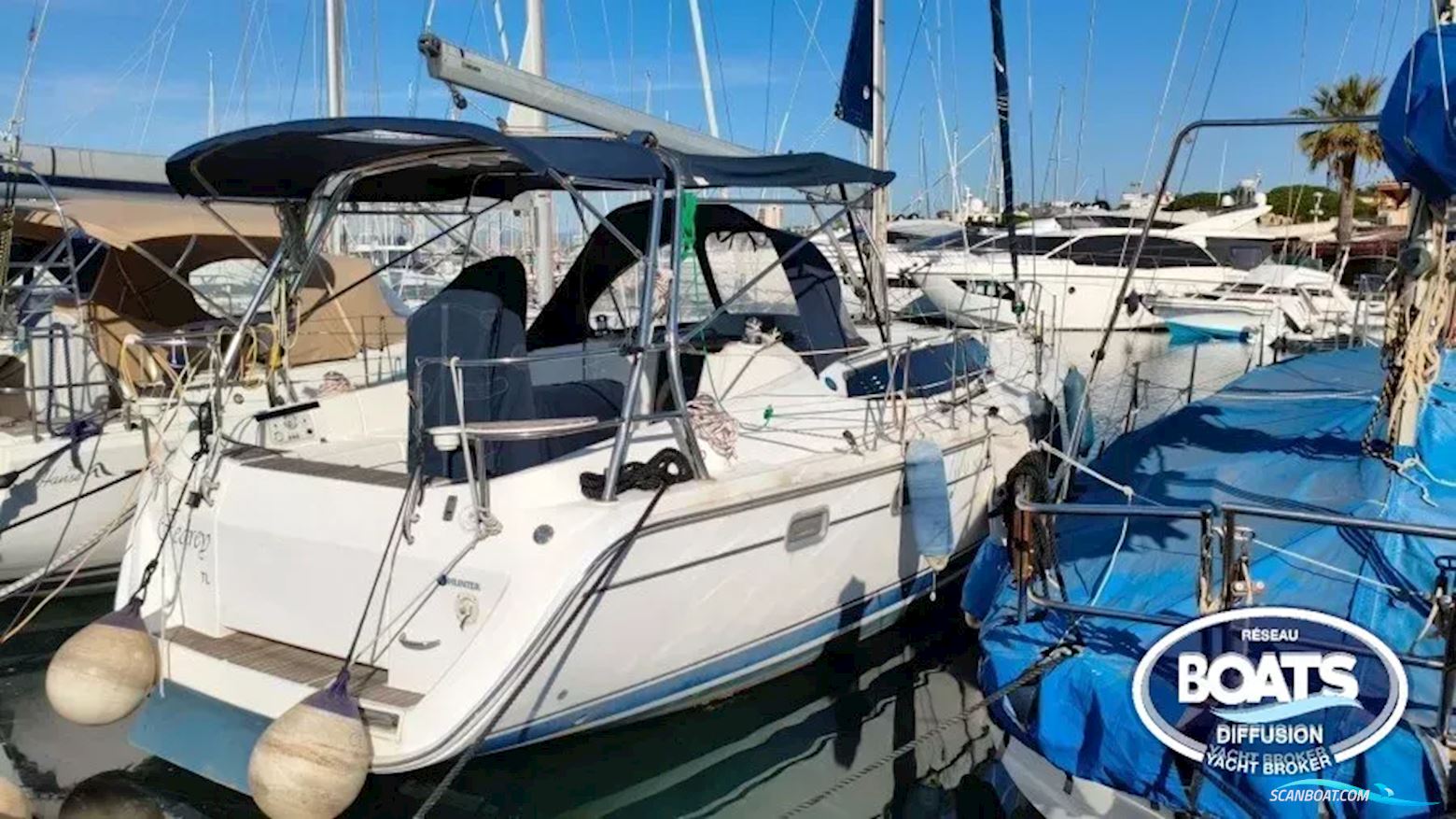 Hunter 36 e Sailingboat 2010, with Yanmar engine, France