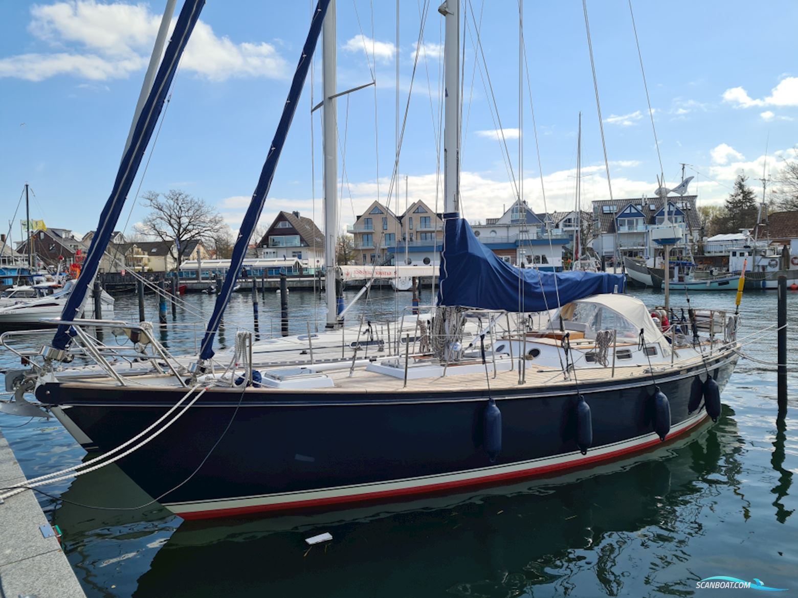 HUTTING 40 Sailingboat 1991, with Mercedes  engine, The Netherlands