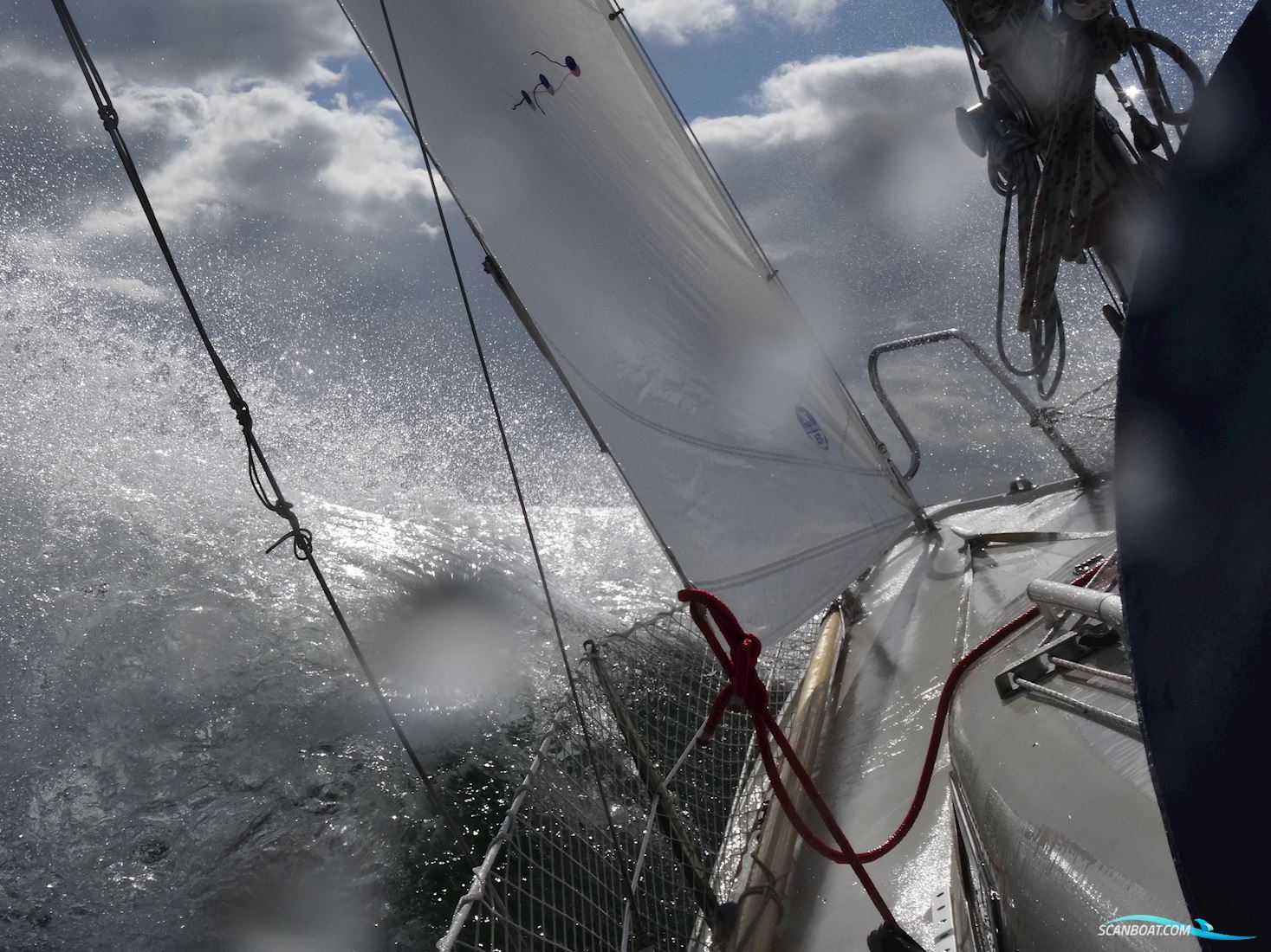 IF-Boot, Marieholm 24, Internationales Folkeboot Sailingboat 1974, with Yamaha engine, Germany