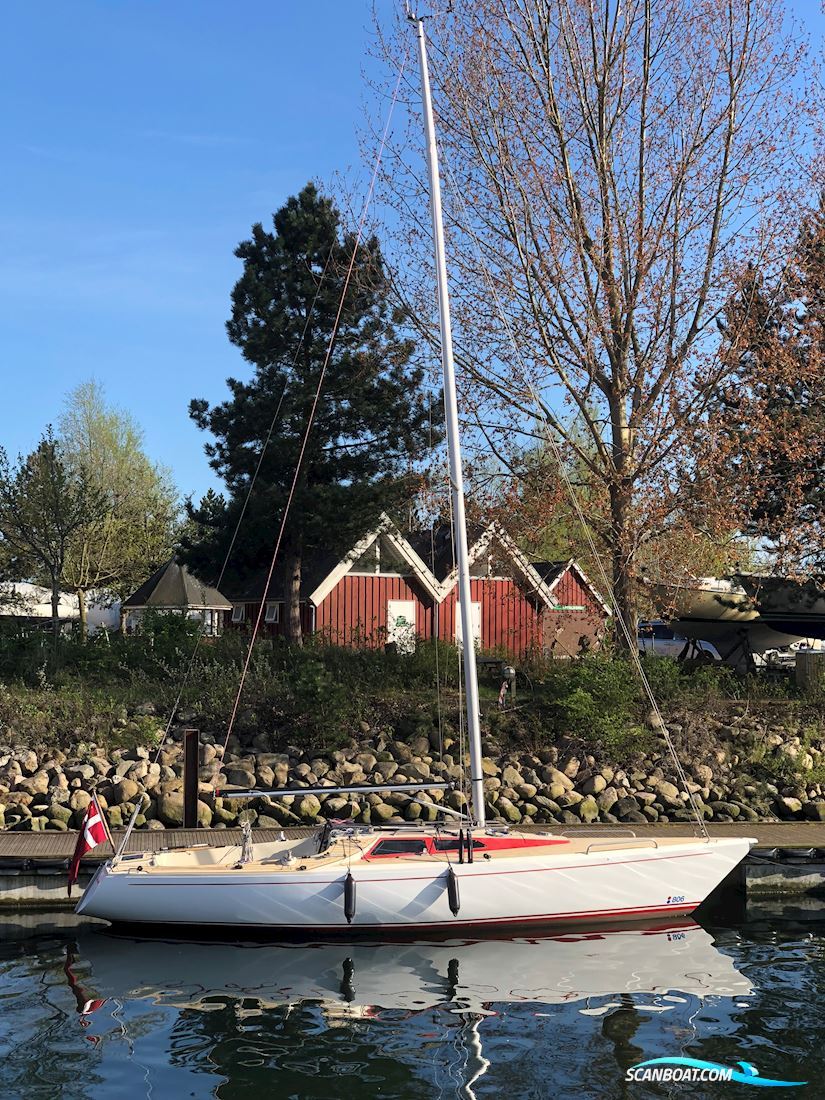 International 806 Sailingboat 1986, with Mercury/Mariner engine, Denmark