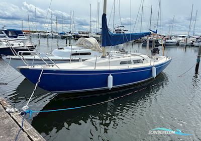 International Folkebåd Sailingboat 1971, with Mercury Marine engine, Denmark