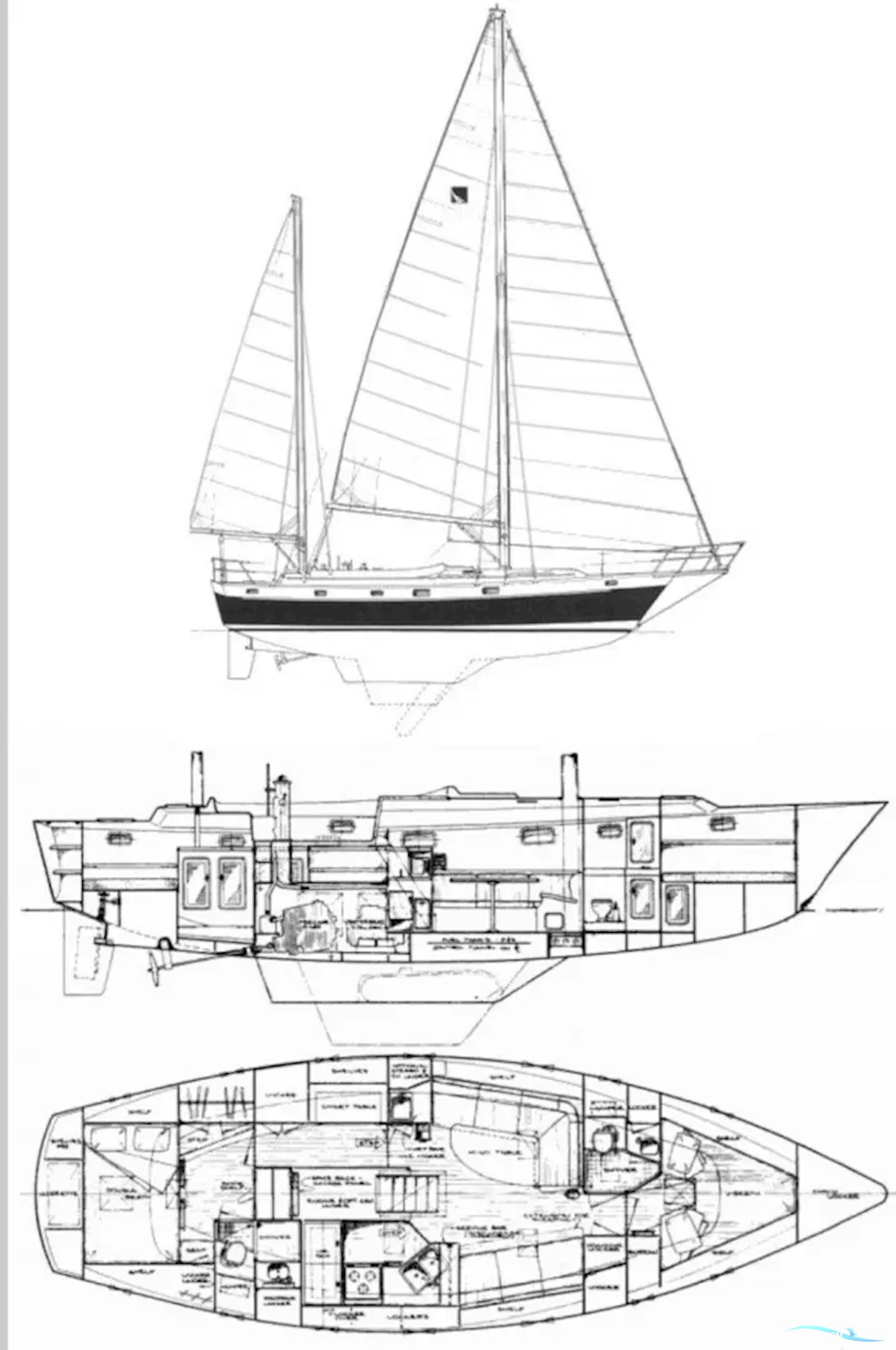 Irwin 41 Center Cockpit Ketch