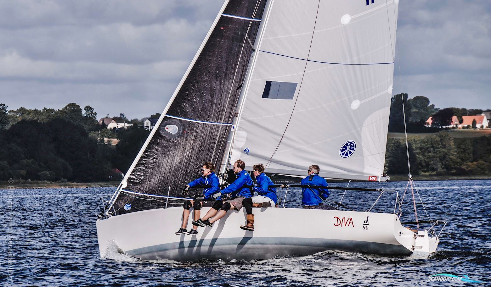 J-80 Sailingboat 2007, with Honda engine, Germany