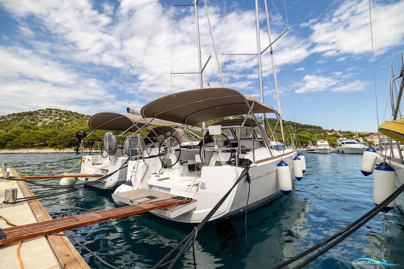 Jeanneau Sun Odyssey 349 Sailingboat 2023, with Yanmar engine, Croatia