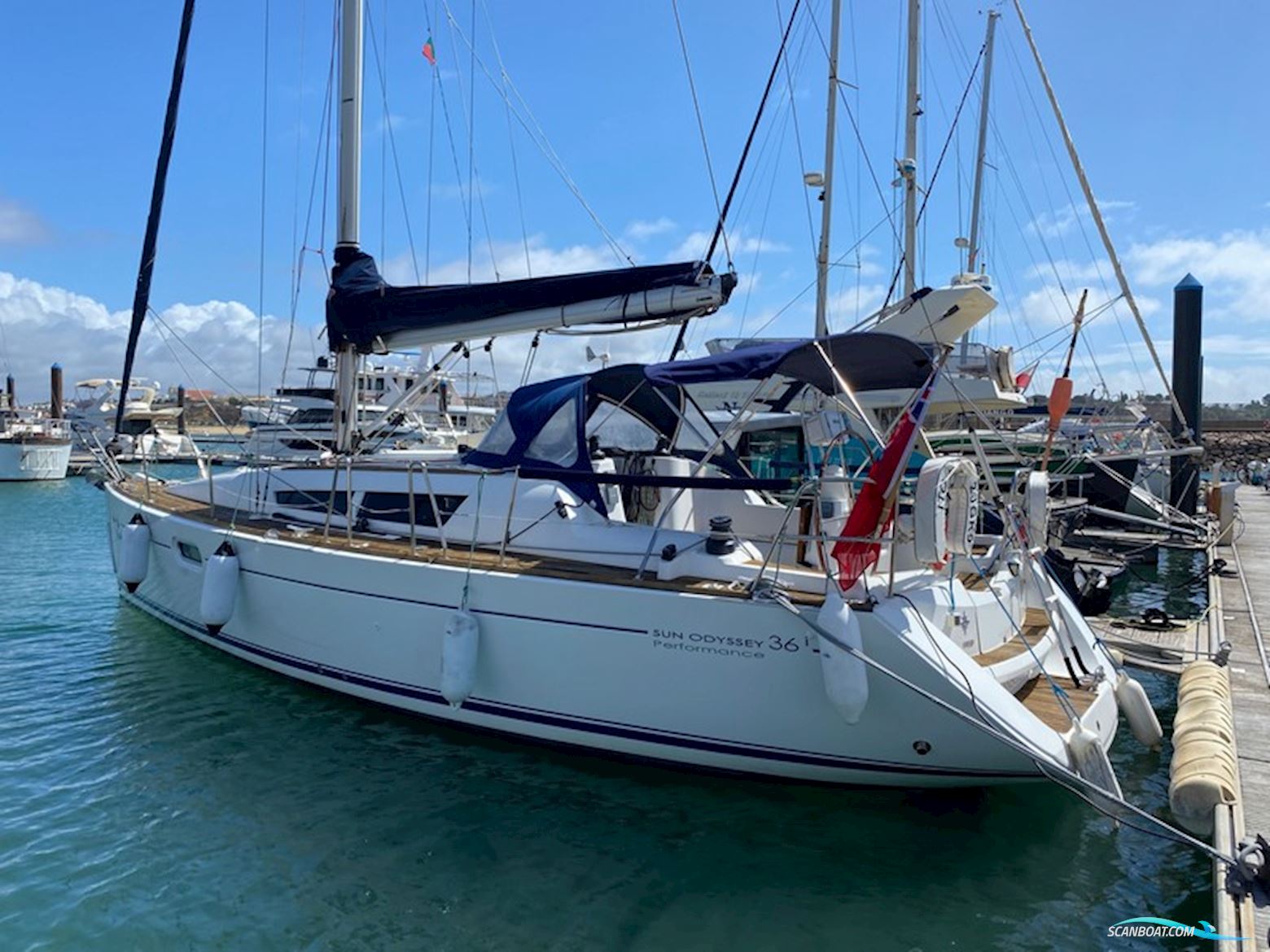 Jeanneau Sun Odyssey 36i Sailingboat 2007, with Yanmar engine, Portugal