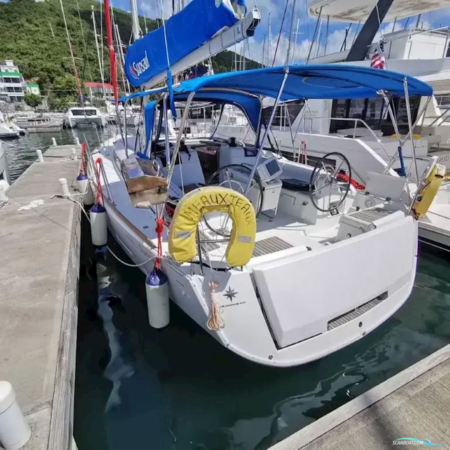 Jeanneau Sun Odyssey 419 Sailingboat 2018, with Yanmar engine, Virgin Islands