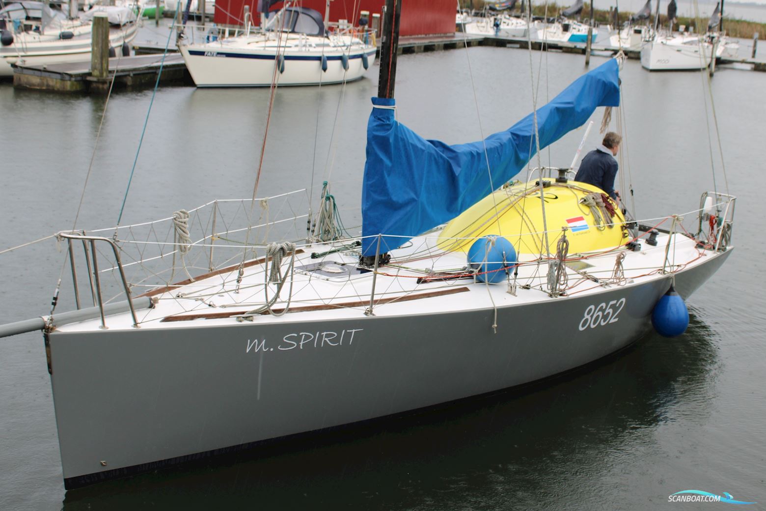 John Corby Corby 30 one off Sailingboat 1993, with Yanmar 2GM20 engine, The Netherlands
