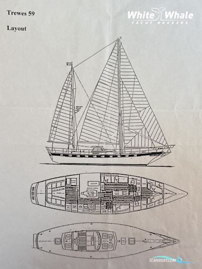 Jongert Trewes 59 Sailingboat 1973, with Mercedes engine, The Netherlands