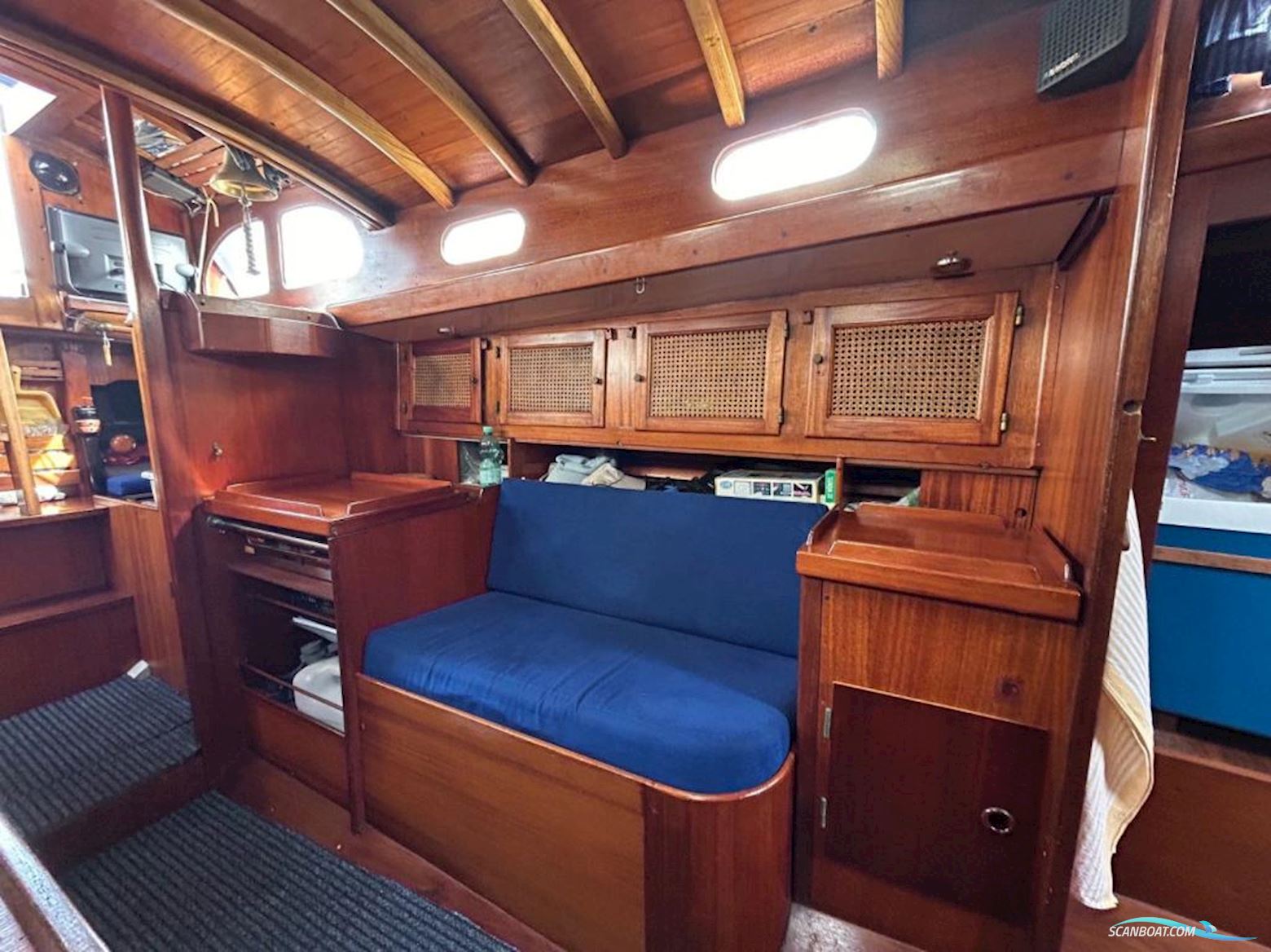 Klassische Holz Segelyacht