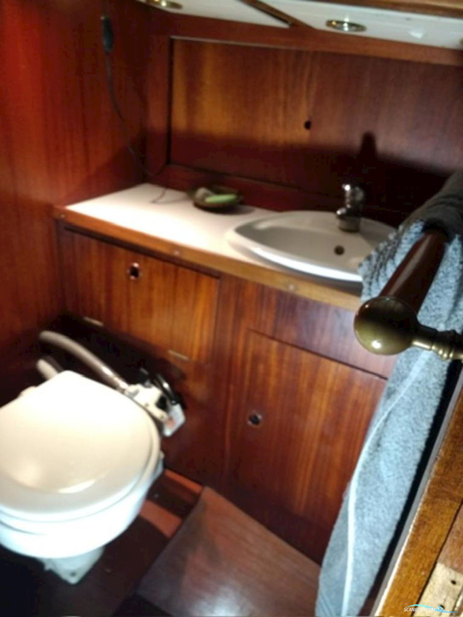 Klassische Holz Segelyacht