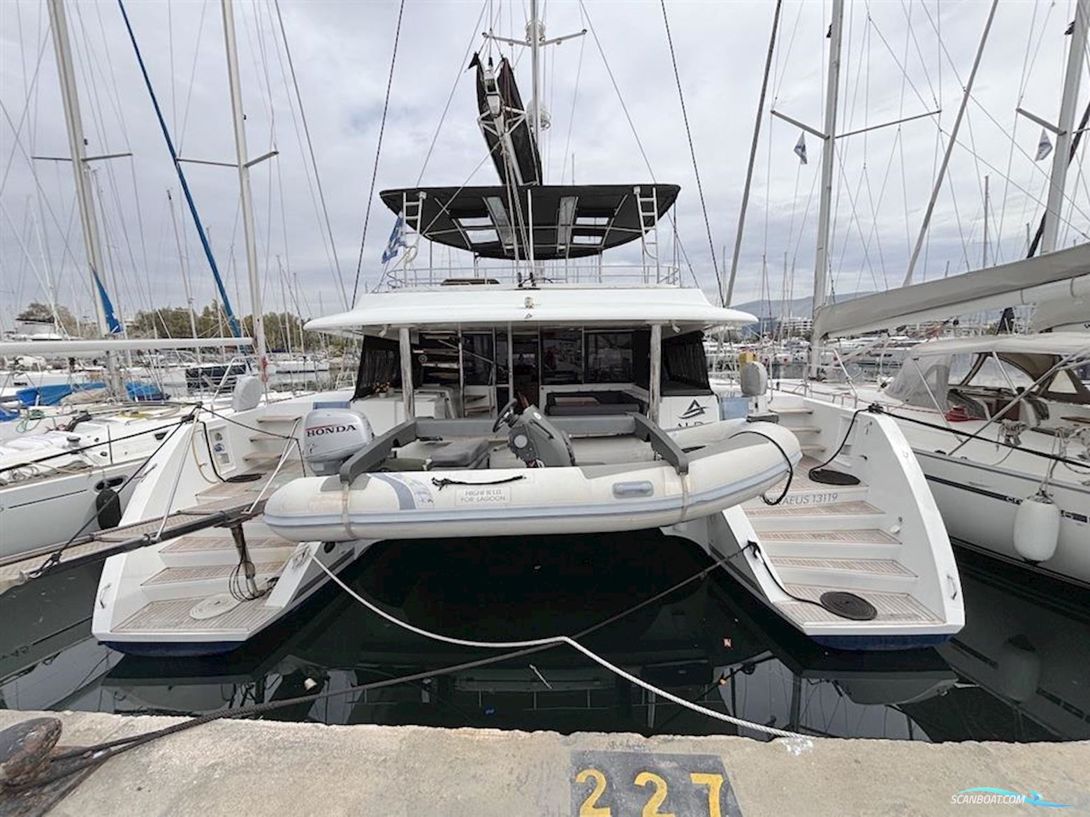 Lagoon 560 S2 Sailingboat 2014, with Yanmar 75Hp x 2 engine, Greece