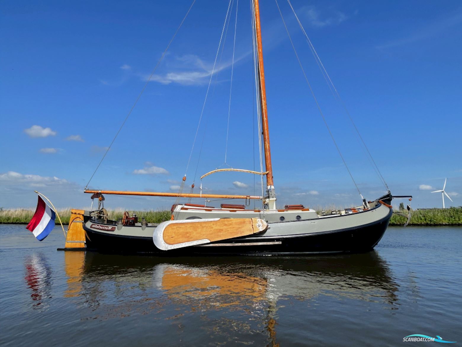 Lemsteraak Blom 1120 - Roefmodel - Wetterlelie Sailingboat 2006, with Nanni engine, The Netherlands