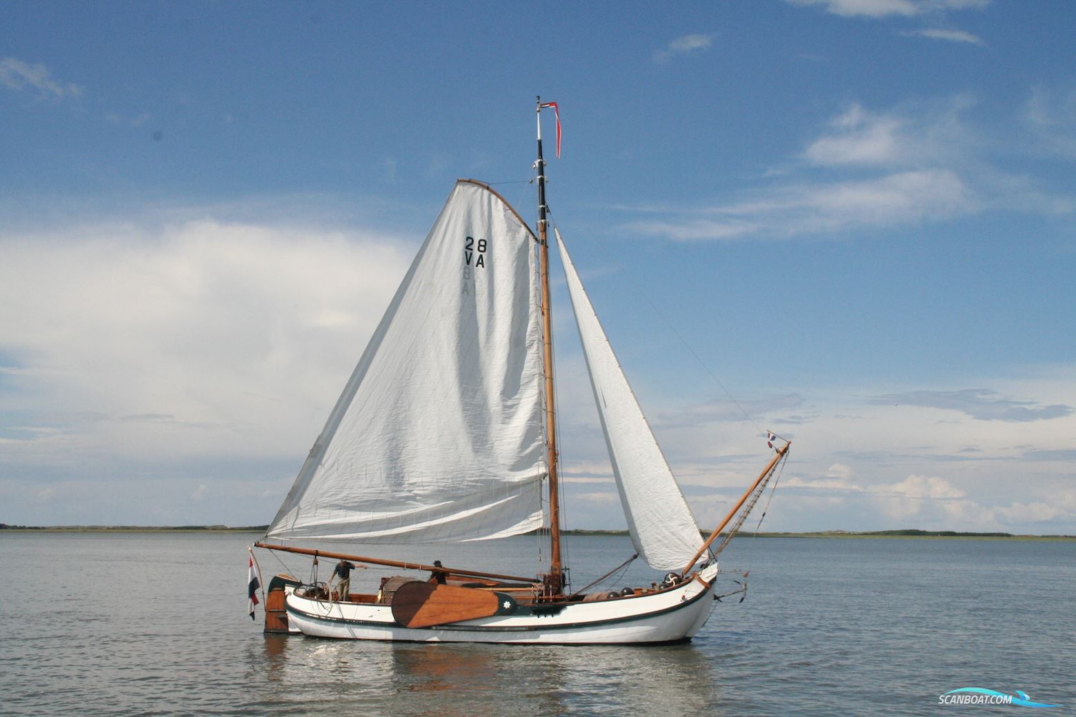 Lemsteraak Halley - Roefuitvoering Sailingboat 1919, with Ford Lehman engine, The Netherlands