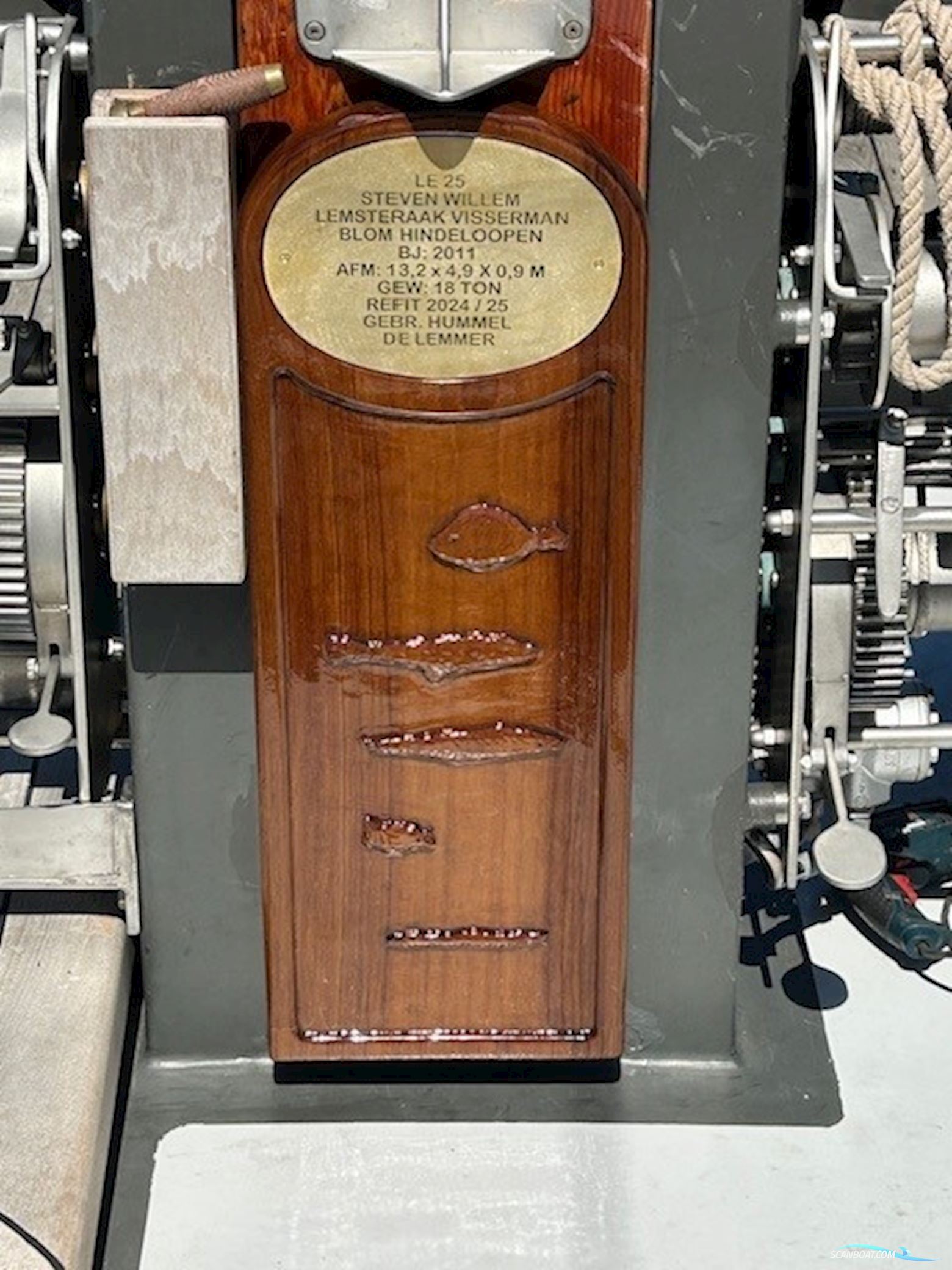 Lemsteraak LE 25 - Visserman Uitvoering Blom