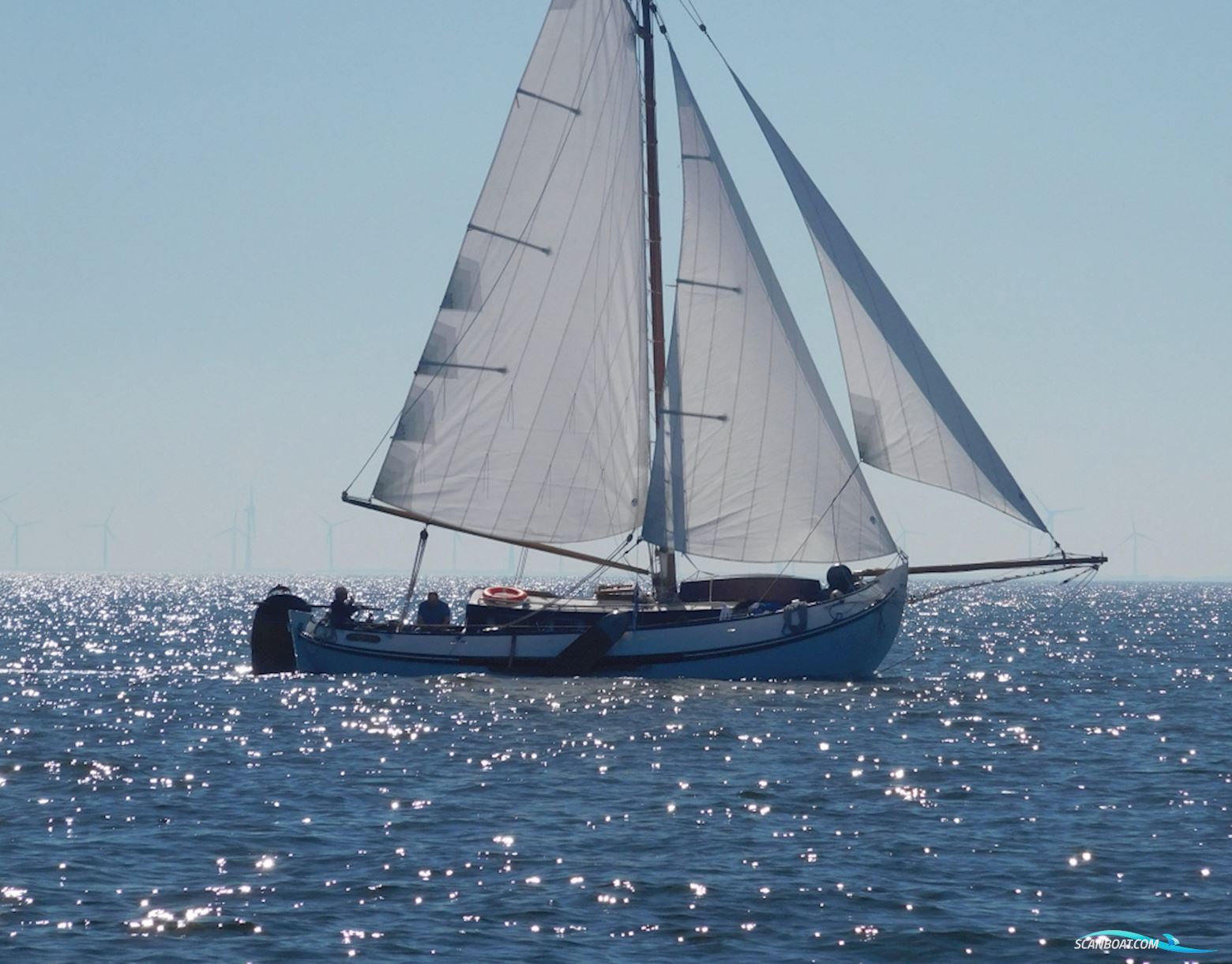 Lemsteraak Roefmodel 1010 - Dolfijn Sailingboat 1990, with Lister Petter engine, The Netherlands
