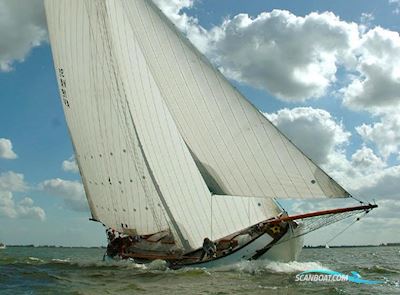 Lemsteraak Roefuitvoering - Wadwaai Sailingboat 1968, with Mitsubishi engine, The Netherlands