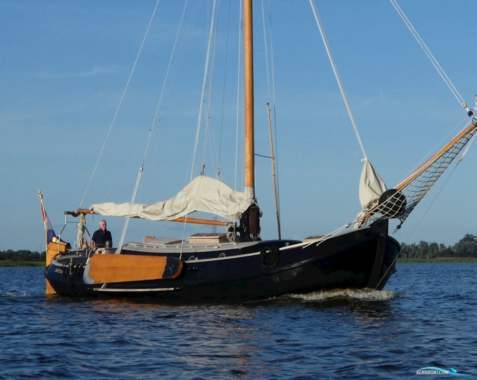 Lemsteraak Tasser - Blomaak Sailingboat 1993, with Nanni engine, The Netherlands