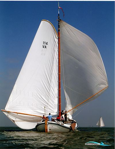 Lemsteraak Visotter - Roefuitvoering Sailingboat 1991, with Steyr engine, The Netherlands