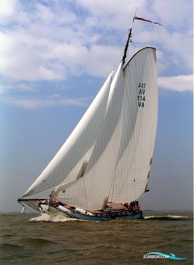 Lemsteraak Visotter - Roefuitvoering Sailingboat 1991, with Steyr engine, The Netherlands