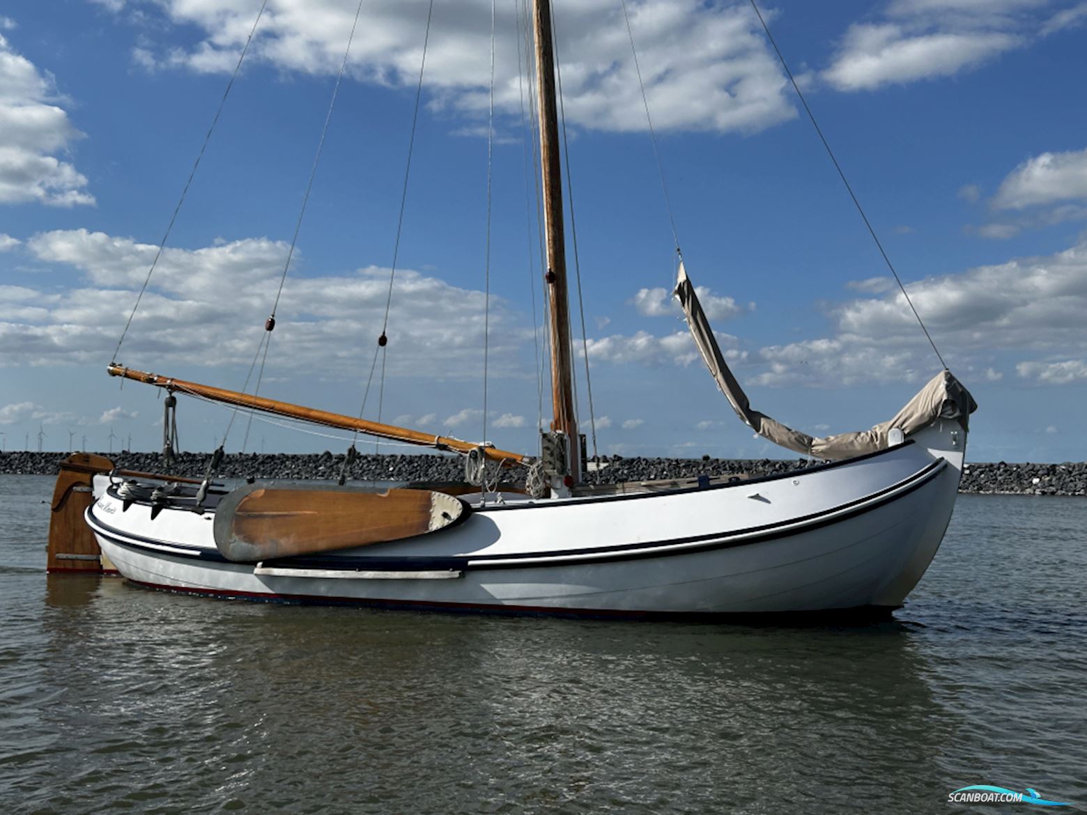 Lemsteraak Visserman - De Blauwe Vinvis Sailingboat 1992, with Craftsman engine, The Netherlands
