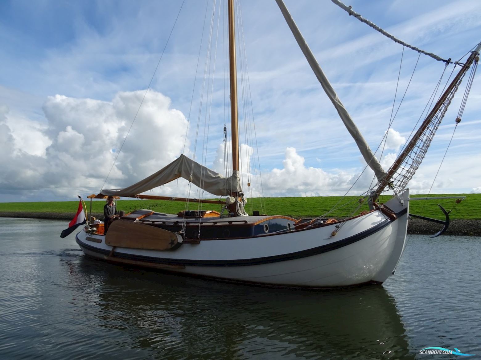 Lemsteraak Welvearen - Roefuitvoering 1220 Sailingboat 1968, with Volvo Penta engine, The Netherlands
