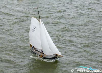 Lemsteraak Witte Eend - Roefuitvoering Hoek Design Sailingboat 1996, with Iveco engine, The Netherlands