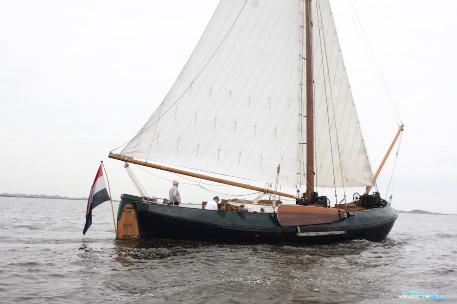 Lemsteraak WL 18 Fasant - Roefuitvoering Jachtuitvoering Sailingboat 1916, with Iveco 8061 M12 Zes Cylinder 120 pk engine, The Netherlands