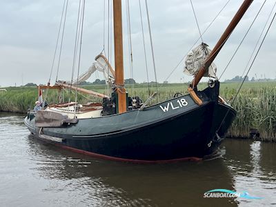 Lemsteraak WL 18 Fasant - Roefuitvoering Jachtuitvoering Sailingboat 1916, with Iveco 8061 M12 Zes Cylinder 120 pk engine, The Netherlands