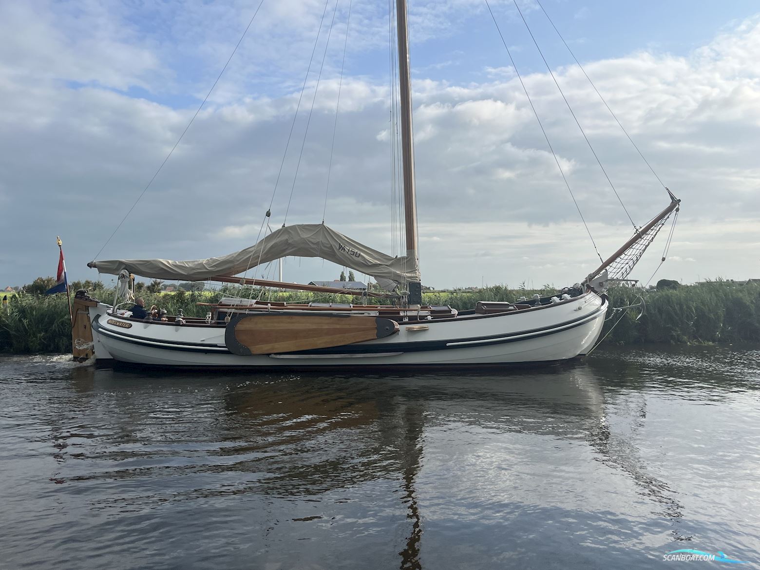 Lemsteraak Woelwater - Roefaak Hoek Design Sailingboat 1999, with Yanmar engine, The Netherlands
