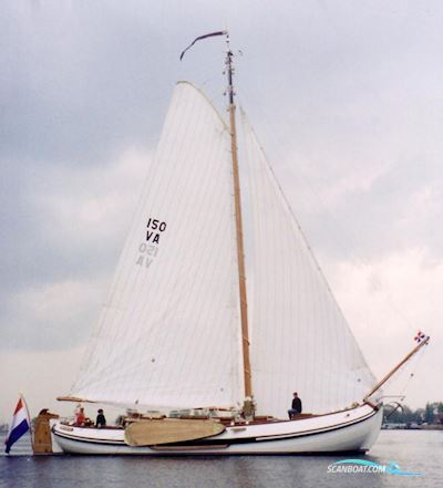 Lemsteraak Woelwater - Roefaak Hoek Design Sailingboat 1999, with Yanmar engine, The Netherlands