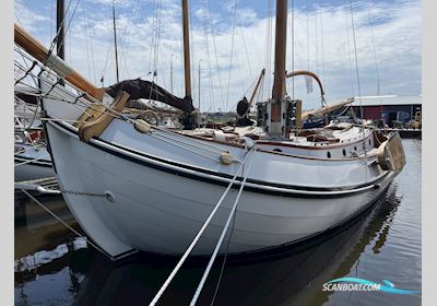 Lemsteraak Zilveren Zwaan - Hoek Design Roefuitvoering Sailingboat 1990, with Steyr engine, The Netherlands
