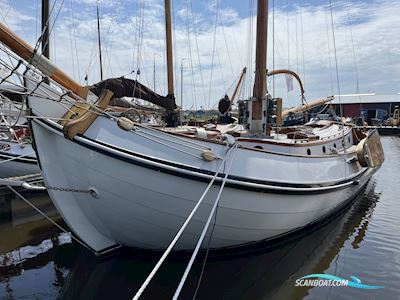 Lemsteraak Zilveren Zwaan - Hoek Design Roefuitvoering Sailingboat 1990, with Steyr engine, The Netherlands