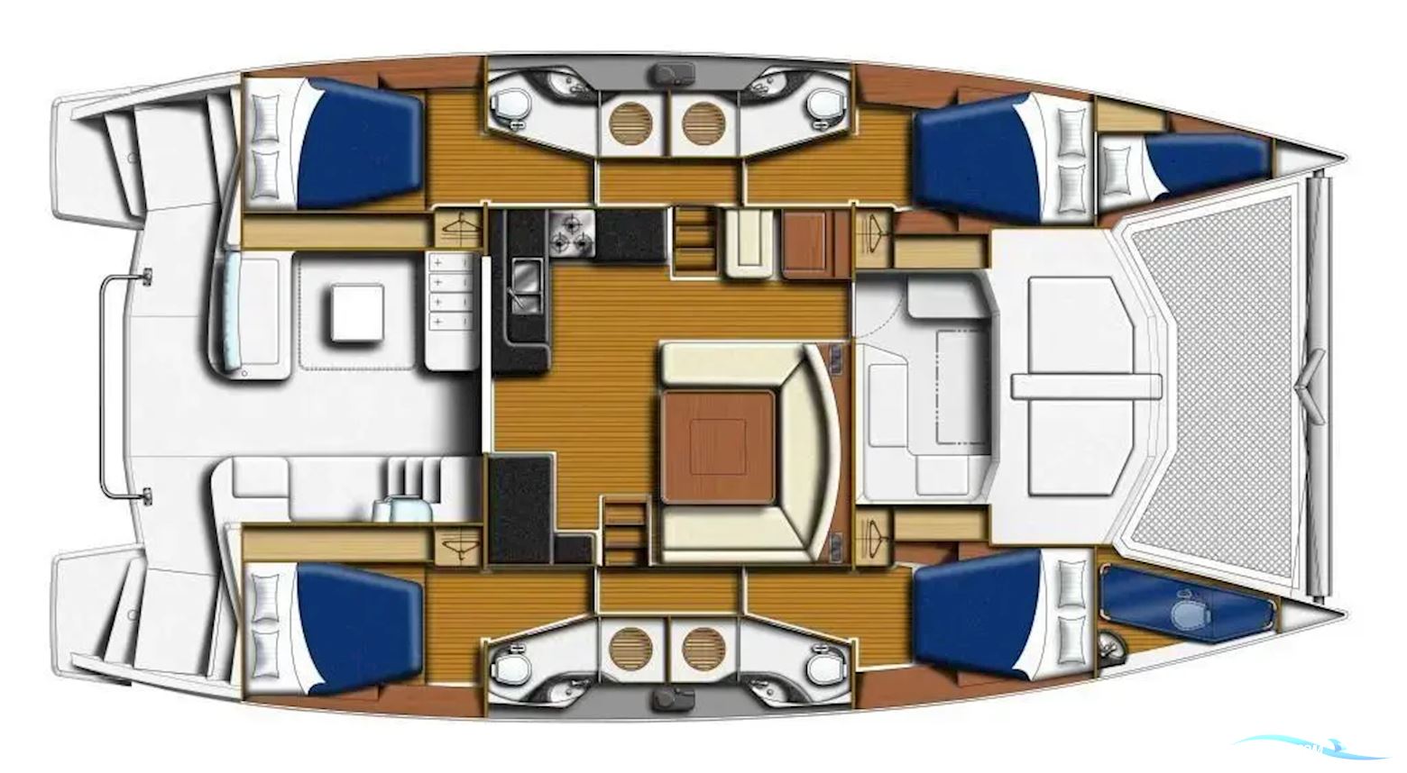 Leopard 48 Sailingboat 2017, with Yanmar engine, No country info