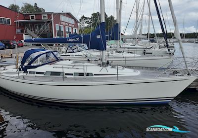 Linjett 33 Sailingboat 2004, with Yanmar  3YM30 engine, Sweden