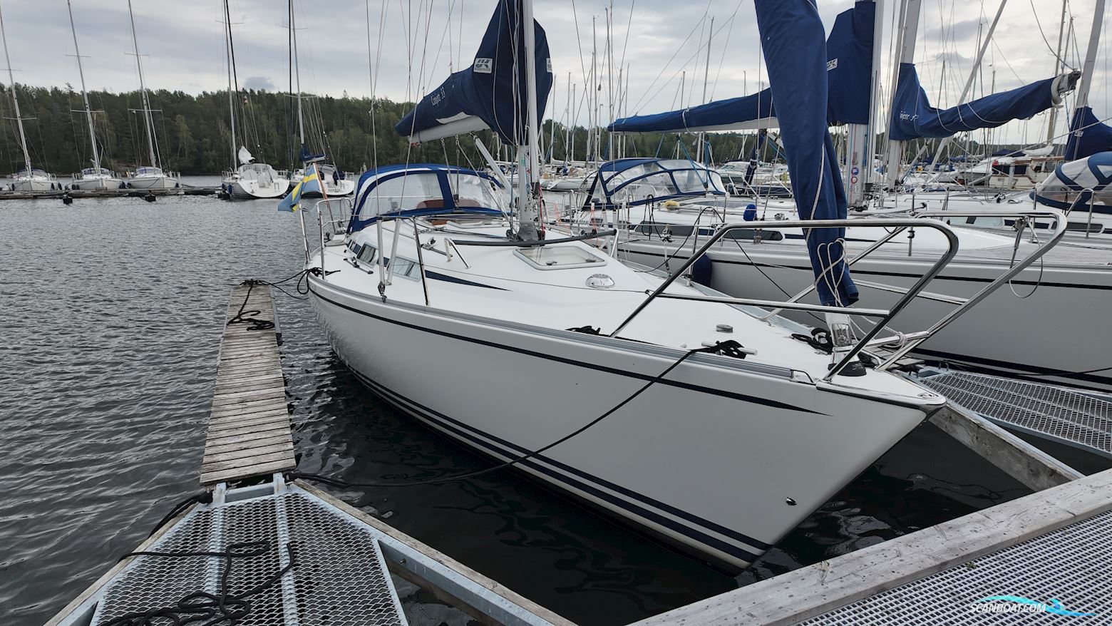 Linjett 33 Sailingboat 2006, with Yanmar 3YM30 engine, Sweden