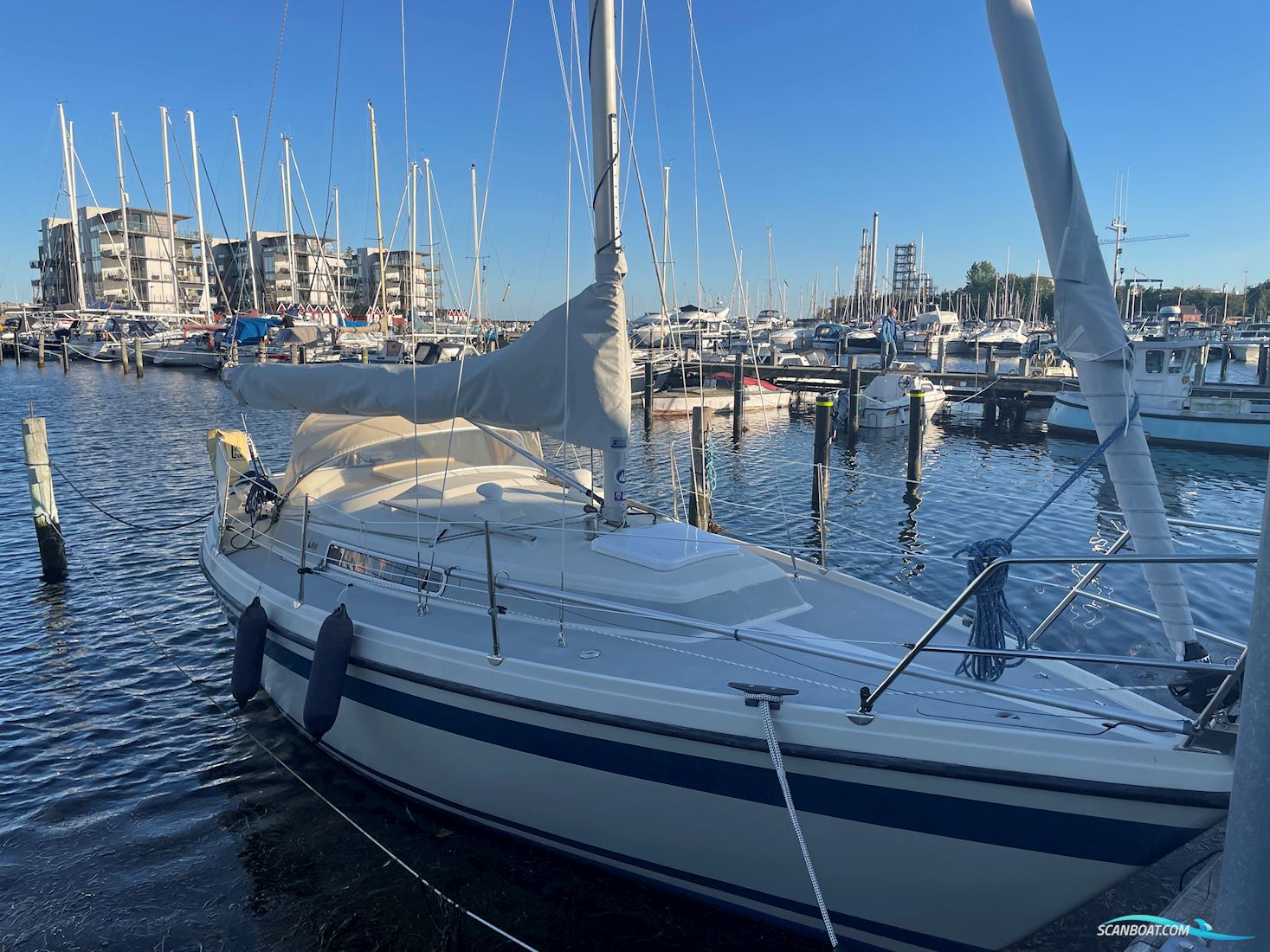 LM 81 Sailingboat 1983, with Bukh DV 20 engine, Denmark