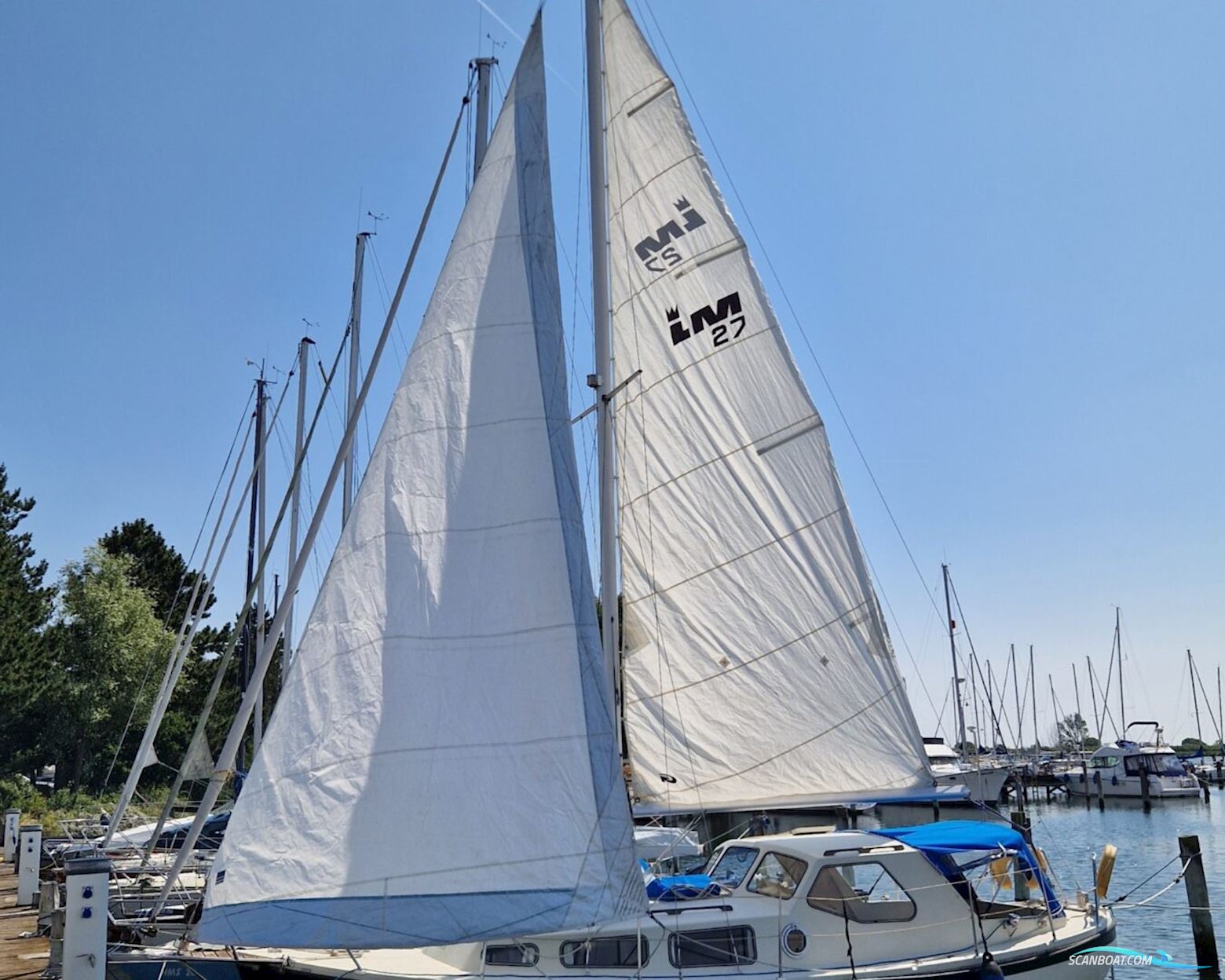 LM27 Sailingboat 1977, with Buch DV20 engine, Denmark