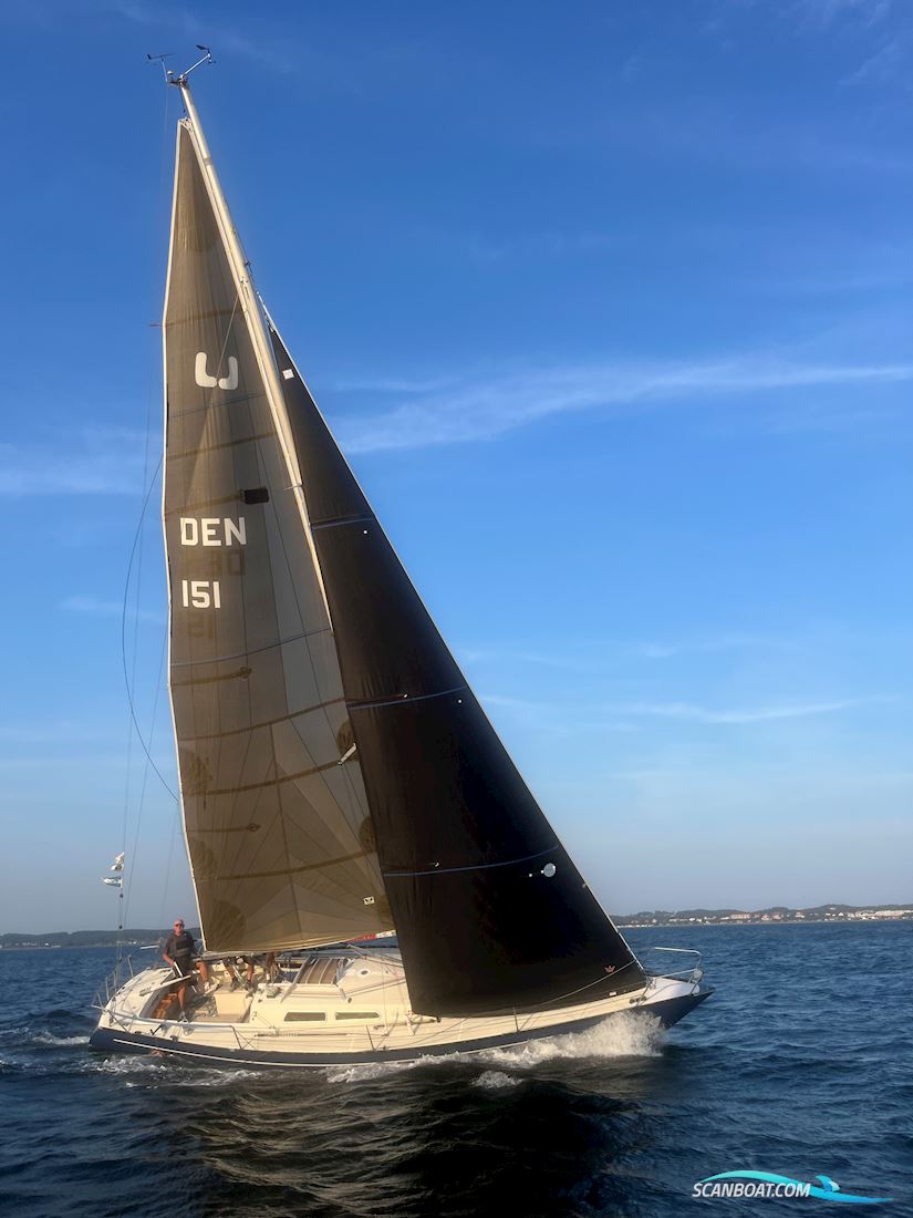 Luffe 37 Sailingboat 1990, with Volvo Penta 2002 engine, Denmark