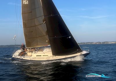 Luffe 37 Sailingboat 1990, with Volvo Penta 2002 engine, Denmark